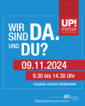 Klinikum Heidenheim auf der UP! Messe für Ausbildung und Studium vertreten