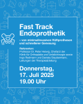 Vortrag FastTrack-Endoprothetik am Donnerstag, 17. Juli 2025