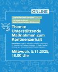 Sprechen wir darüber … „Unterstützende Maßnahmen zum Kontinenzerhalt“