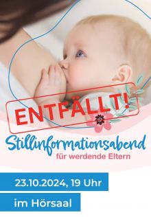 ENTFÄLLT! Stillinformationsabend am 23. Oktober im Klinikum Heidenheim