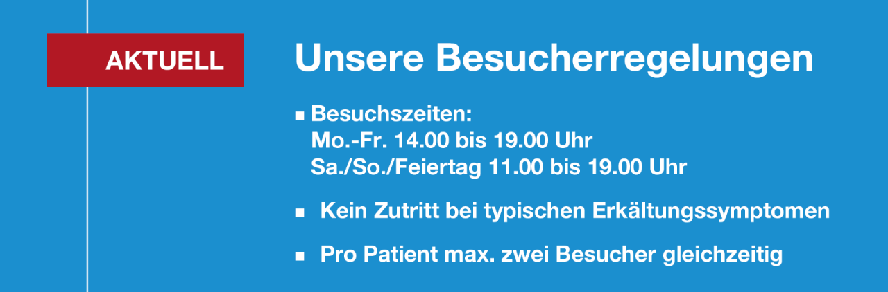 Besucherregelungen Klinikum Heidenheim