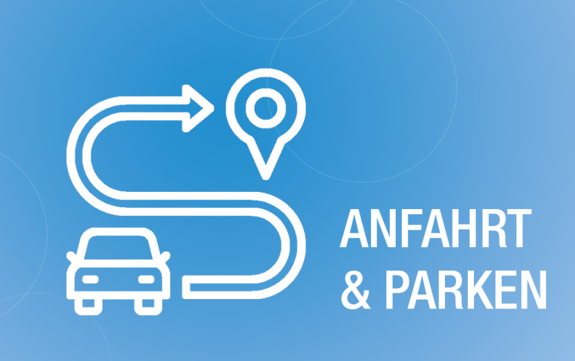 Parken und Anreise.