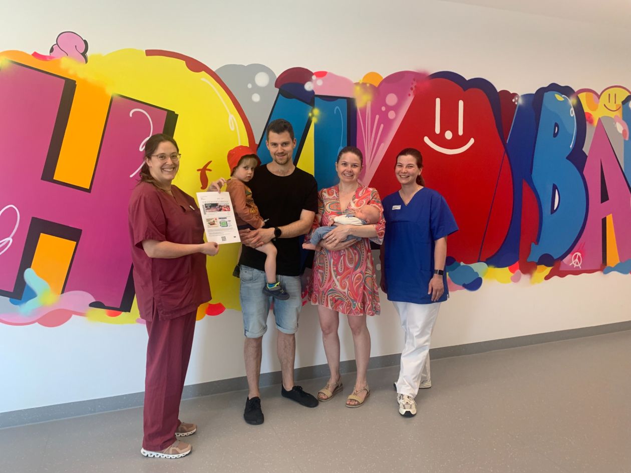 Schlossbergbaby Oskar, Familie Holzmann