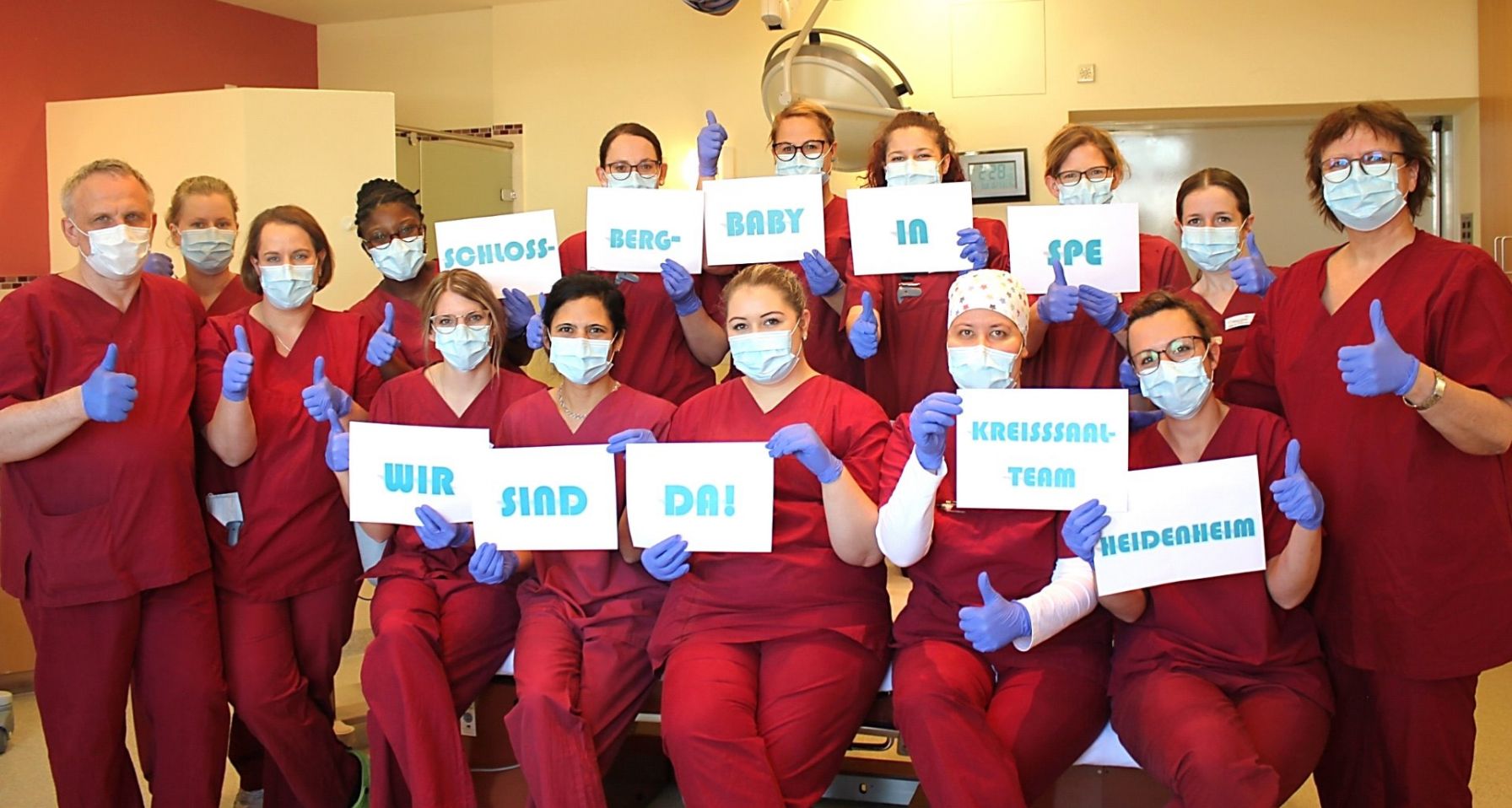 Kreißsaalteam Klinikum Heidenheim