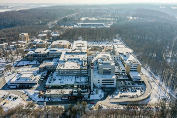 Klinikum Heidenheim - Blick nach Süden