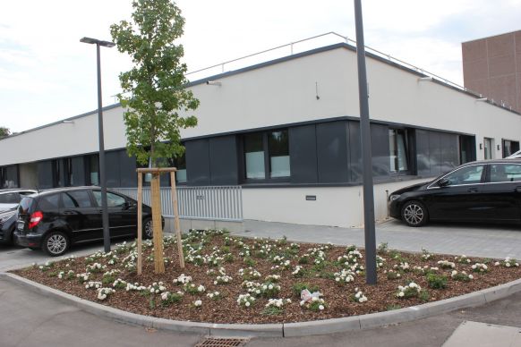 Neues Strahlentherapiegebäude 2022