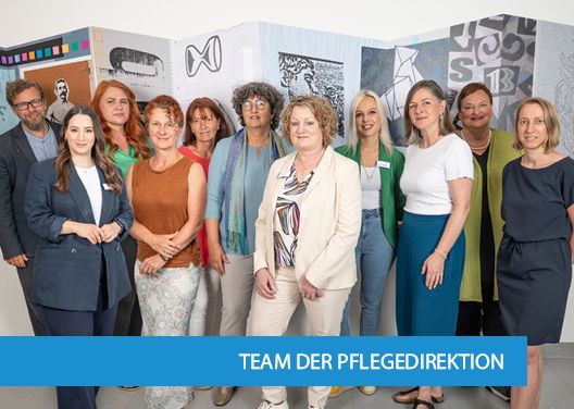 Team der Pflegedirektion im Klinikum Heidenheim