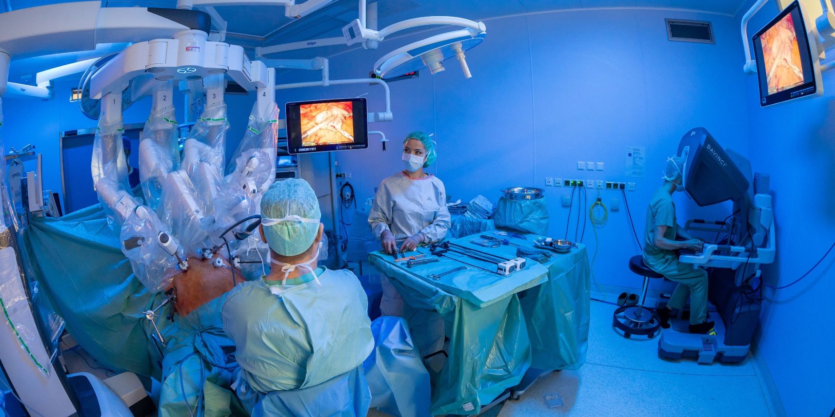 Roboterassistierte Chirurgie mit dem Da Vinci Roboterassistierte Chirurgie mit dem Da Vinci