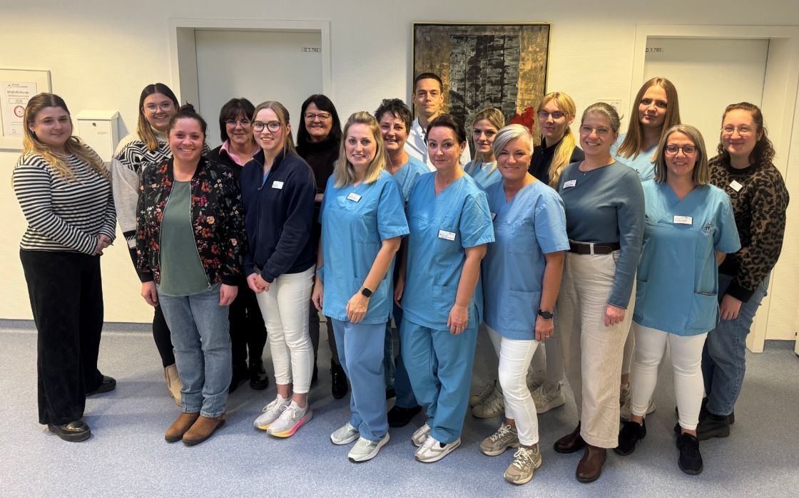 Team Zentrale Patientenaufnahme, Klinik für Viszeral-, Thorax- und Gefäßchirurgie